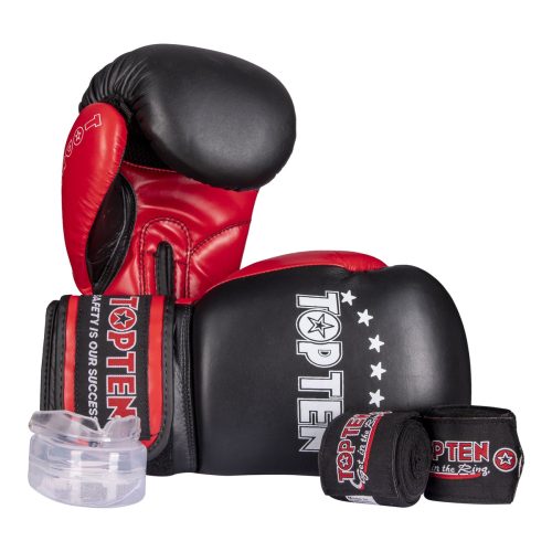 Boxing Gloves Starter Kit incl. Mouthguards and Bandages