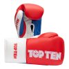 090_20183_Profi_Tricolor Luvas de Boxe TOP TEN “Profi Tricolor