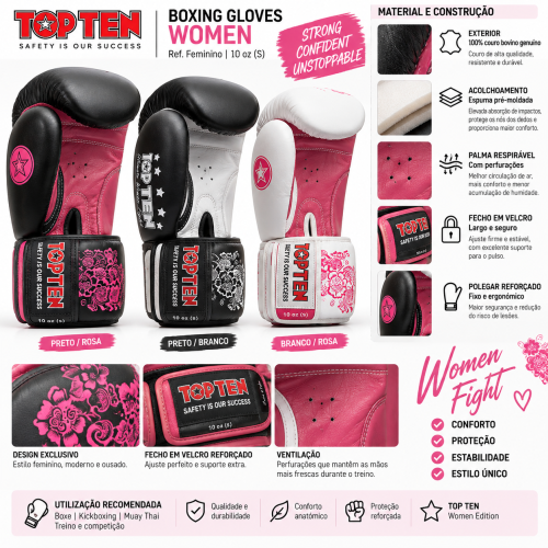 Boxing Gloves for women “Ultimate Woman Fight”